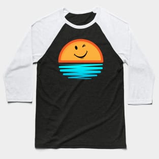 sunset smile Baseball T-Shirt